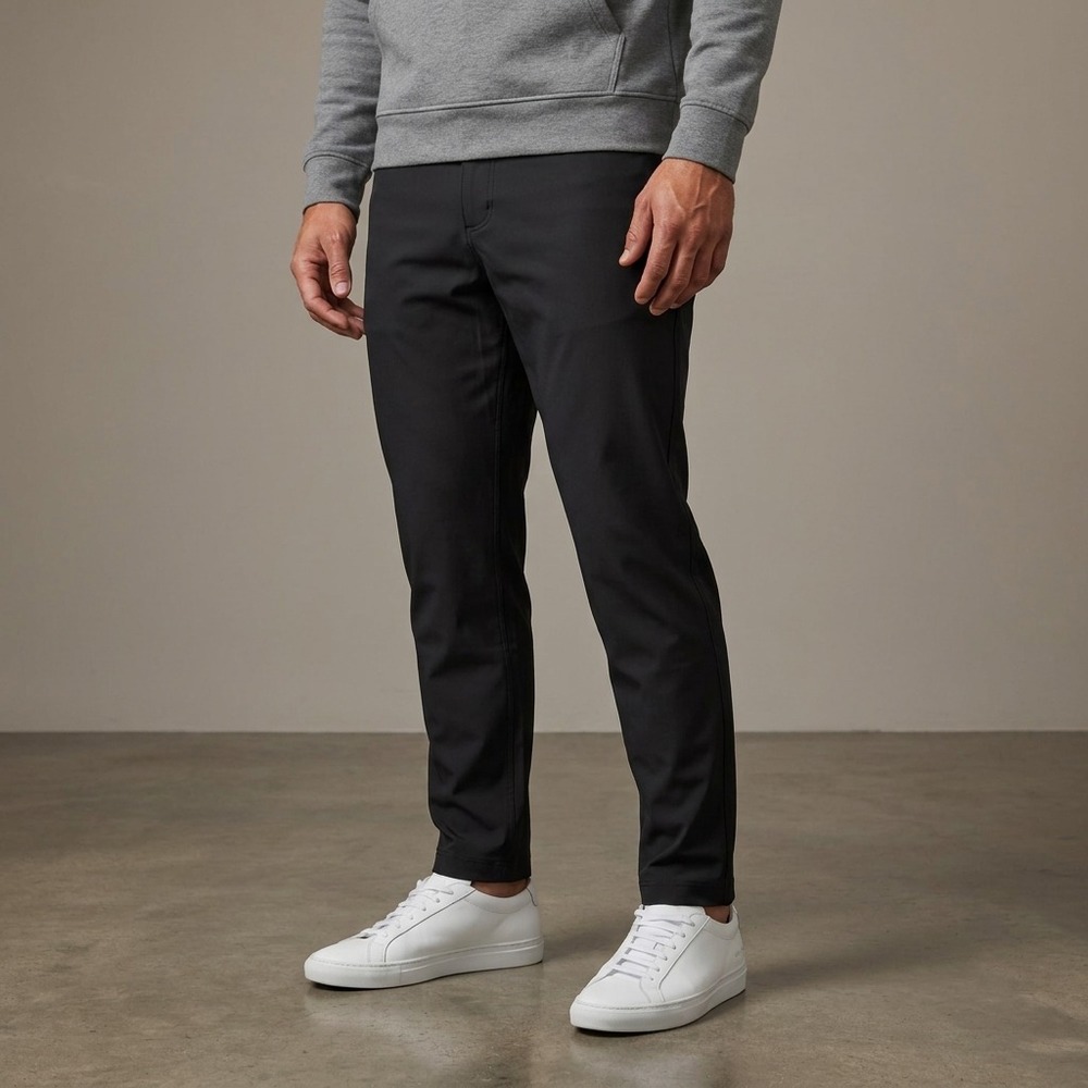 PUBLIC REC Mens All Day Every Day Pant 34/28 Black Polyester  Chino